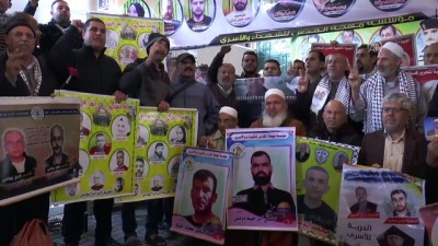 hapishane - Filistinli tutuklulara destek gösterisi - GAZZE  Videosu