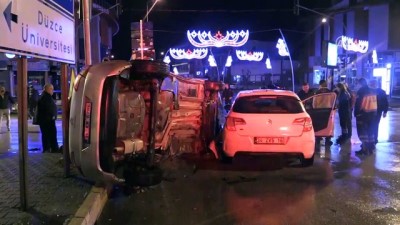 bild - Trafik kazası: 1 yaralı - DÜZCE Videosu