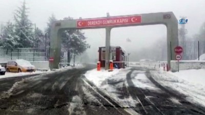 kar kalinligi -  Balkanlardan beklenen kar geldi, Kırklareli beyaza büründü  Videosu