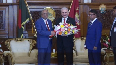  - Başbakan Yıldırım, Bangladeş Cumhurbaşkanı Abdul Hamid ile görüştü