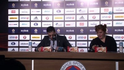 Dusan Alimpijevic: “Fenerbahçe Doğuş’u kutluyorum”