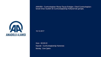 Erdoğan-Guelleh görüşmesi - ANKARA