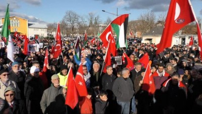 protesto -  - Fransa’da Trump’ın Kudüs Kararı Protesto Edildi  Videosu