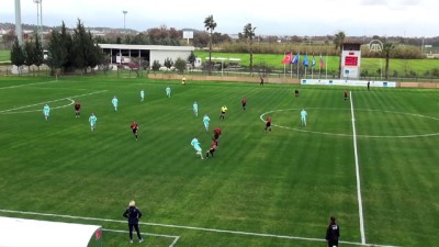 yildizli - Hazırlık maçı - Türkiye 17 Yaş Altı Kadın Milli Futbol Takımı, Rusya'yı 3-0 yendi - ANTALYA Videosu