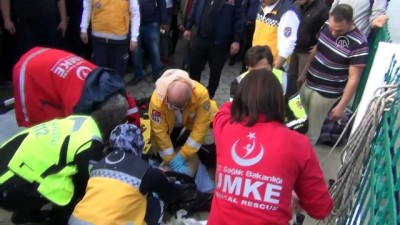 kalp masaji - Su kanalına düşen kişi ağır yaralandı - MUĞLA Videosu