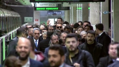  Türkiye'nin ilk sürücüsüz metro hattında 4 günde 292 bin 344 kişi yolcuk yaptı