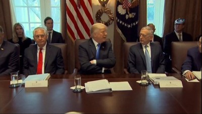 kabine toplantisi -  - ABD Başkanı Trump, BM Ülkelerini Yardımları Kesmekle Tehdit Etti Videosu