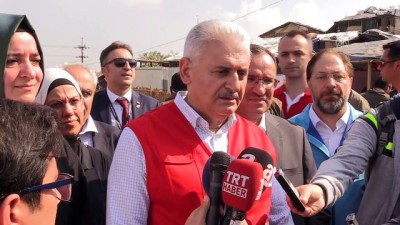 yasam mucadelesi - Başbakan Yıldırım, kamp ziyaretini değerlendirdi - COX'S BAZAR  Videosu