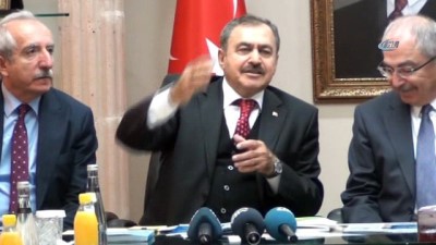 temel atma toreni -  Orman ve Su İşleri Bakanı Prof. Dr. Veysel Eroğlu: “Tarlasına damlama ve yağmurlama borusu çekmeyene su yok”  Videosu