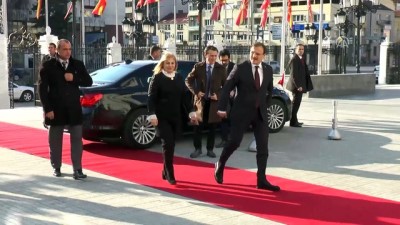 Başbakan Yardımcısı Çavuşoğlu Makedonya'da - ÜSKÜP