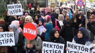  Batman’da 56 STK’dan Rektör Durmuş’a tepki