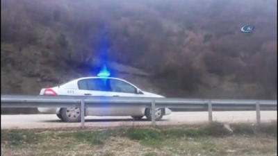 ucan otomobil -  Bolu’da trafik kazası: 2 yaralı Videosu