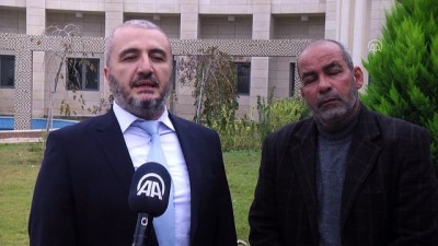 israil - Dr. Muhammed Bayram, Türkiye'de tedavi olan Filistinli Hamlavi ile bir araya geldi - GAZZE  Videosu