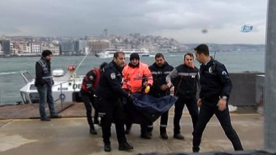 deniz polisi -  Haliç’ten erkek cesedi çıktı  Videosu