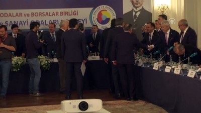 dis ticaret - Hisarcıklıoğlu: 'Türkiye ekonomisi ve reel sektörümüz, sağlamdır, dinamiktir' - ANKARA Videosu