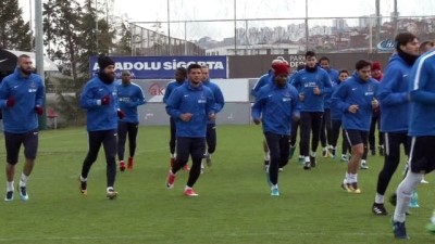 uttu - Trabzonspor, Karabükspor maçı hazırlıklarını sürdürdü  Videosu