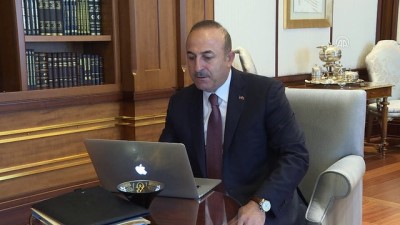 hava saldirisi - Dışişleri Bakanı Çavuşoğlu, AA'nın 'Yılın Fotoğrafları' oylamasına katıldı - ANKARA Videosu