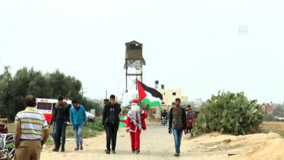 israil - Gazze'de Kudüs protestoları - GAZZE Videosu