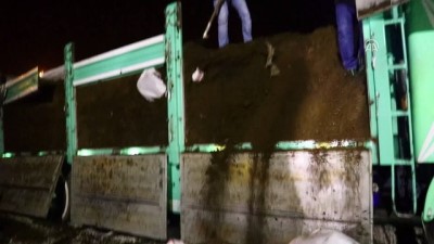 kontrol noktasi - Gübre kamyonundan 140 kilo esrar çıktı - OSMANİYE Videosu