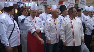 siradisi -  Kamu aşçıları kazan kaldırdı  Videosu