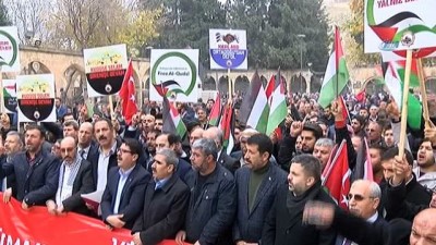 surgun -  STK temsilcileri Kudüs kararını protesto etti Videosu