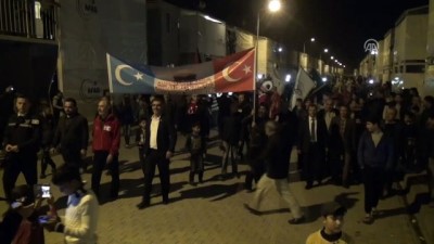 mehter takimi - Suriyeli Türkmenler Sarıkamış şehitlerini andı - OSMANİYE Videosu