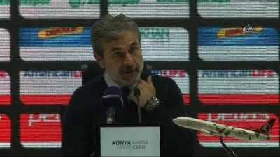 basin toplantisi - Aykut Kocaman: 'Konyaspor 3 senedir alışık olduğu oyunu bize karşı oynadı' Videosu