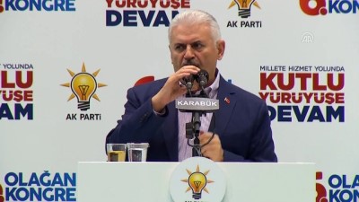 Başbakan Yıldırım: '15 Temmuz, Türkiye üzerinde karanlık hesaplar yapanlara verilmiş anlamlı bir cevaptır' - KARABÜK