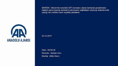 dolandiricilik - Dolandırıcılık şüphelisi suçüstü yakalandı - MERSİN  Videosu