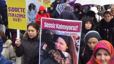 olumsuz -  Kadınlar öldürülen genç kız için yürüdü Videosu