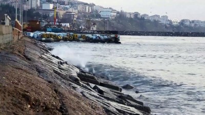 deniz ulasimi - Marmara Denizi'nde poyraz etkisini sürüyor - TEKİRDAĞ  Videosu