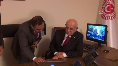 kiliclar - TBMM Başkanı Kahraman, AA 'Yılın Fotoğrafları' oylamasına katıldı - TBMM  Videosu