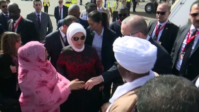 general - Cumhurbaşkanı Erdoğan'a Sudan'da coşkulu karşılama - HARTUM  Videosu