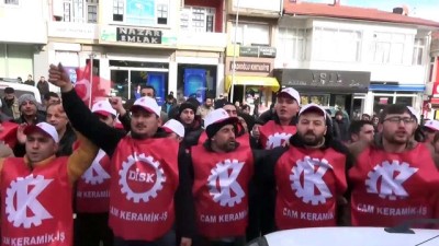 cay bahcesi - Fabrika işçilerinden yürüyüş - BİLECİK Videosu