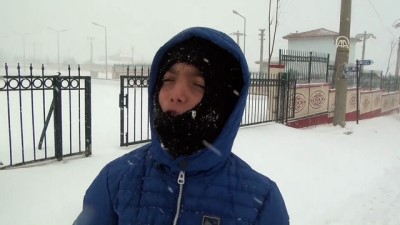 hafta sonu tatili - Kar etkili oluyor - BURDUR Videosu