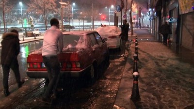 yagan -  Konya'da kar yağışı kenti beyaza bürüdü  Videosu