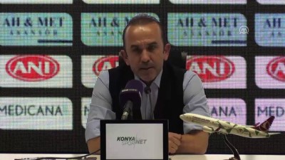 devre arasi - Maçın ardından - Atiker Konyaspor Teknik Direktörü Özdilek - KONYA  Videosu