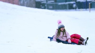 ABD'de kar yağışı - CHICAGO 