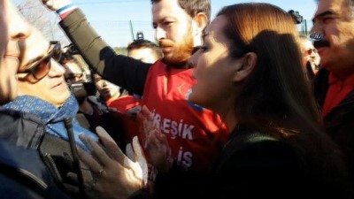 arbede -  Ankara’ya yürümek isteyen işçiler ile sendika üyeleri gözaltına alındı  Videosu
