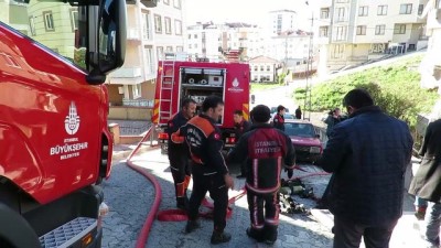 evde tek basina - Ataşehir'de gecekondu yangını - İSTANBUL  Videosu