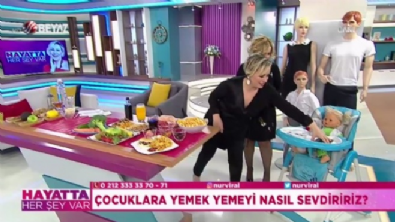 nur viral - Çocuklara yemek yemeyi nasıl sevdiririz? Videosu