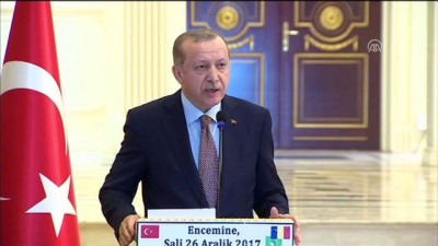 Cumhurbaşkanı Erdoğan: 'Başkenti Kudüs olan bağımsız ve egemen bir Filistin Devleti'nin vücut bulması yegane yoldur - ENCEMİNE