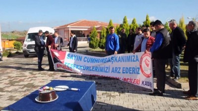 isci kadrosu - Taşeron işçilerden davullu zurnalı kutlama - OSMANİYE  Videosu