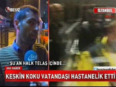 beyaz haber - Tuzla'da korkutan 'koku' paniği! Videosu