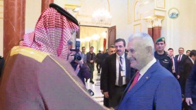  - Başbakan Yıldırım, Suudi Arabistan Veliaht Prensi Salman ile görüştü
