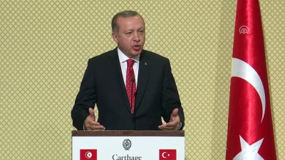 Cumhurbaşkanı Erdoğan: 'Kudüs bizim kırmızı çizgimizdir' - TUNUS 