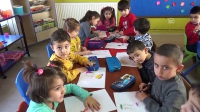 Minik öğrencilerden Mehmetçiğe anlamlı destek - AMASYA 