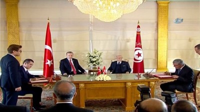  Türkiye İle Tunus Arasında 4 Anlaşma İmzalandı 