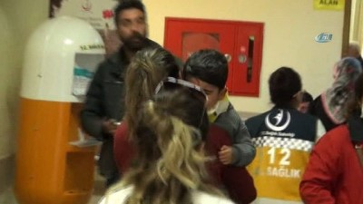 yarali cocuk -  Anaokulunda sınıfın tavanı çöktü: 4 öğrenci yaralandı  Videosu