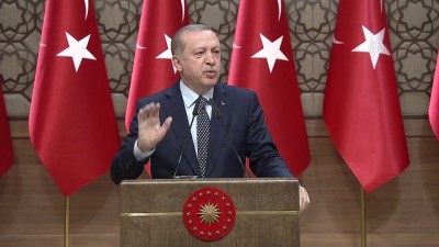 Cumhurbaşkanı Erdoğan: “Taklit eden, hep bir adım geride olmaya mahkumdur” - ANKARA 